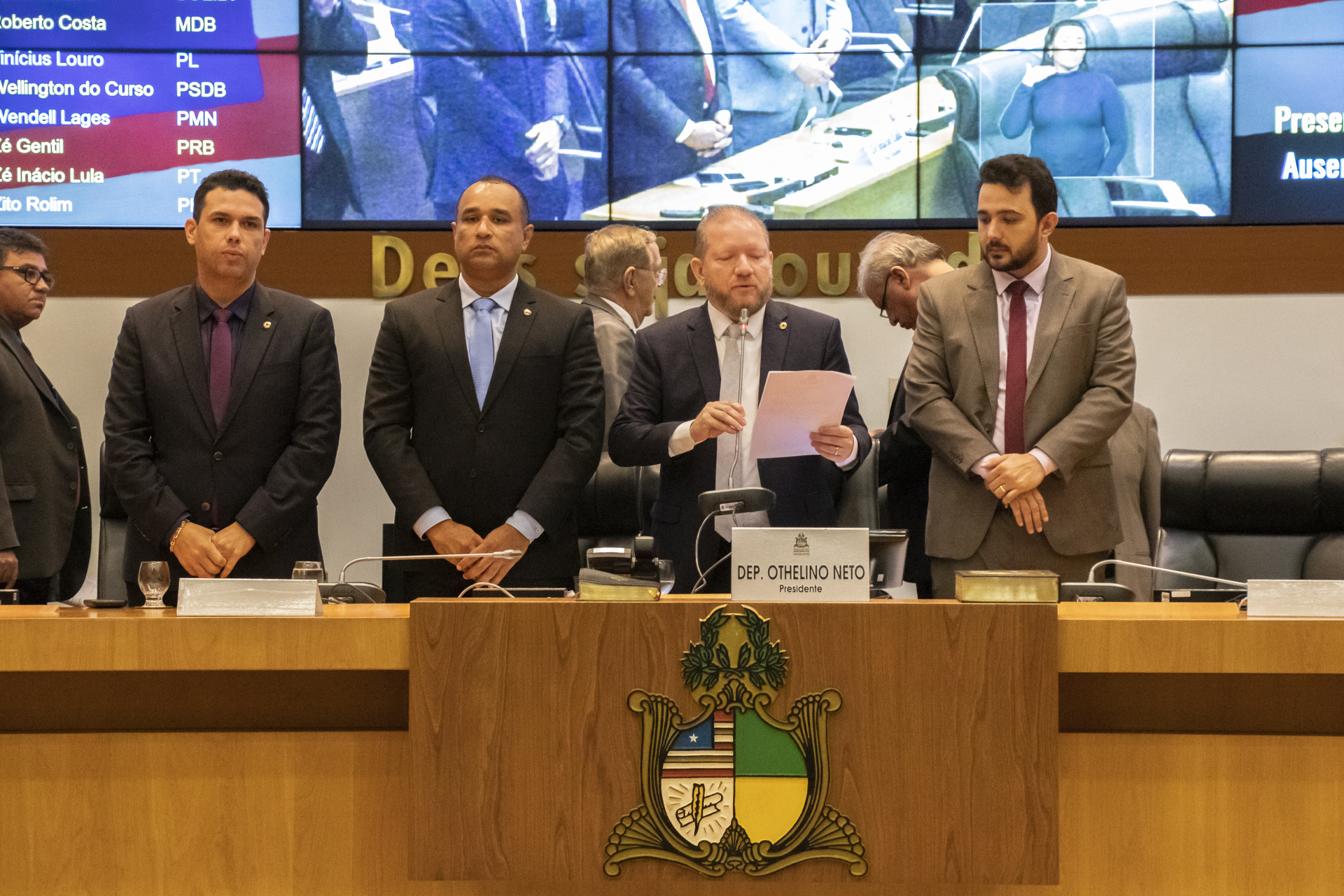 Assembleia promulga leis de autoria dos deputados Zé Inácio, Adriano e Neto Evangelista
