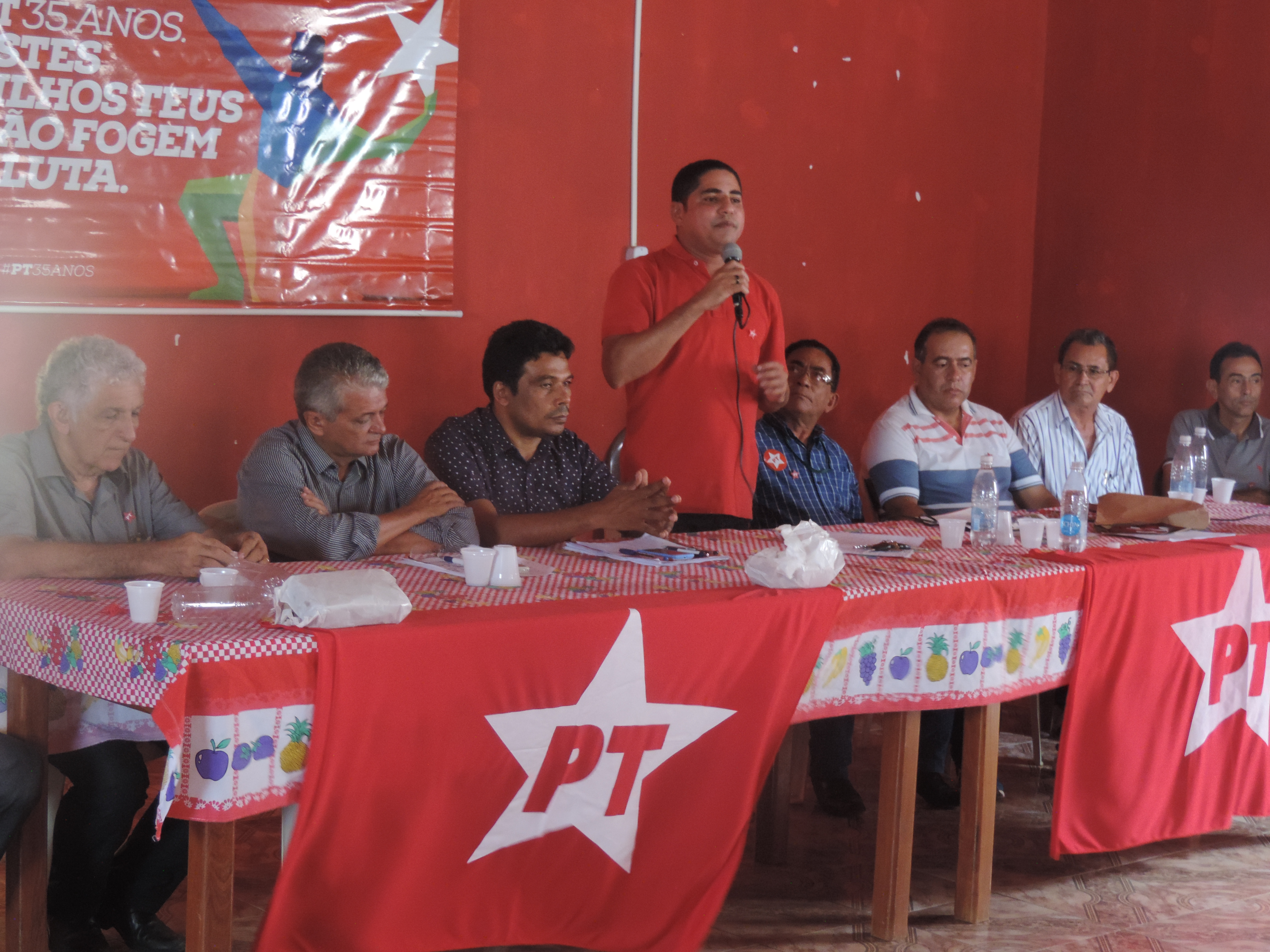 Deputado Zé Inácio participa de Encontro Regional do Partido dos Trabalhadores em Mirador