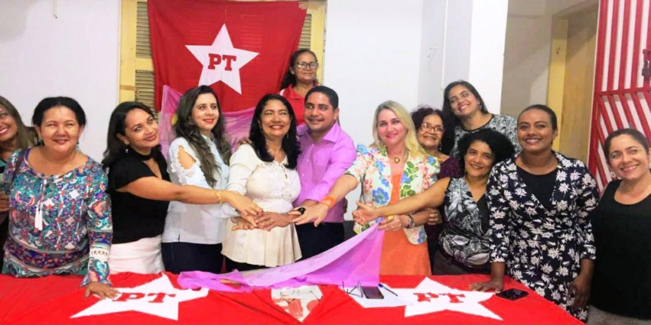 Zé Inácio parabeniza Ednalva Lima pela vitória na eleição para a Secretaria de Mulheres do PT