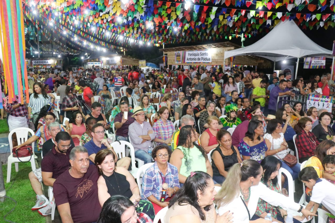 ‘Arraiá do Povo’ é um dos mais bem estruturados do Maranhão, com amplo estacionamento, setor médico e segurança 