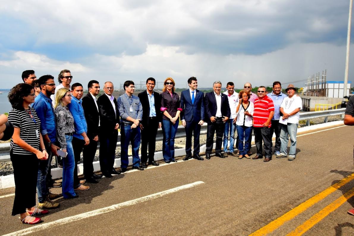 Comissão Especial da Assembleia faz visita técnica à Usina Hidrelétrica de Estreito