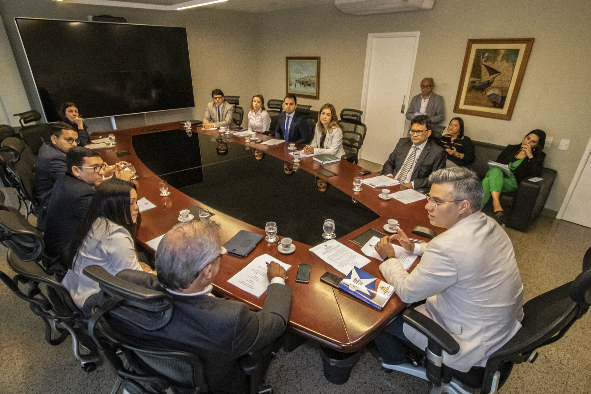 Grupo de Estudo da Constituição Estadual realiza reunião de trabalho para elaboração da Constituição Anotada do Estado do Maranhão