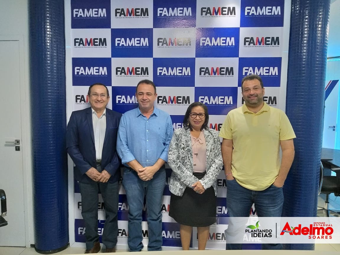 Deputado Adelmo Soares promove articulação entre a Prefeitura de Paço do Lumiar e a Famem