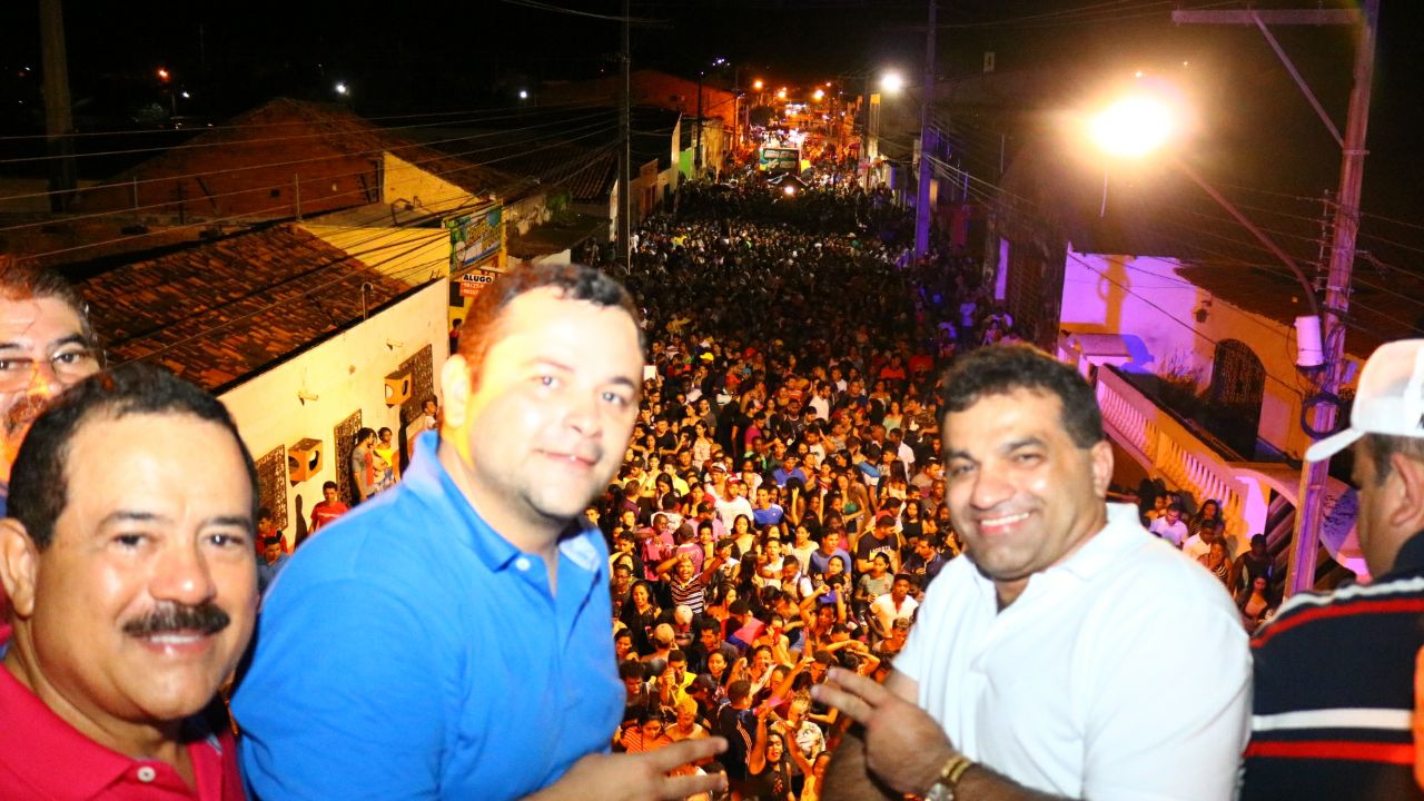 Evento em Pedreiras realizado por Vinícius Louro e Josimar de Maranhãozinho é um sucesso