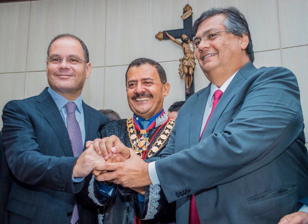 Rogério Cafeteira destaca harmonia entre Poderes durante posse da Mesa Diretora do TJMA