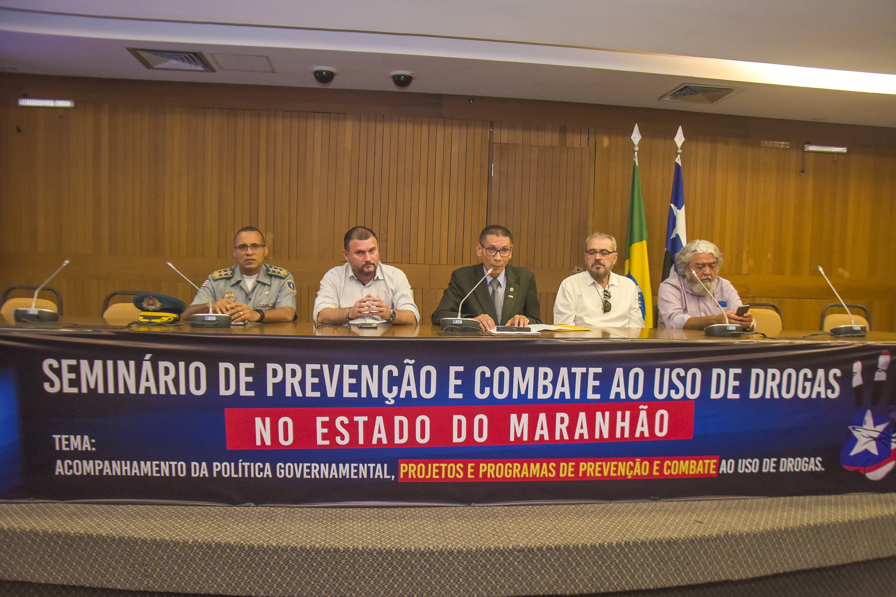 Seminário debate políticas públicas de prevenção e combate ao uso de drogas no MA