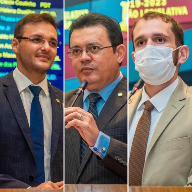  Felipe dos Pneus, Rigo Teles e Fernando Pessoa se despedem da Assembleia para assumir prefeituras municipais 