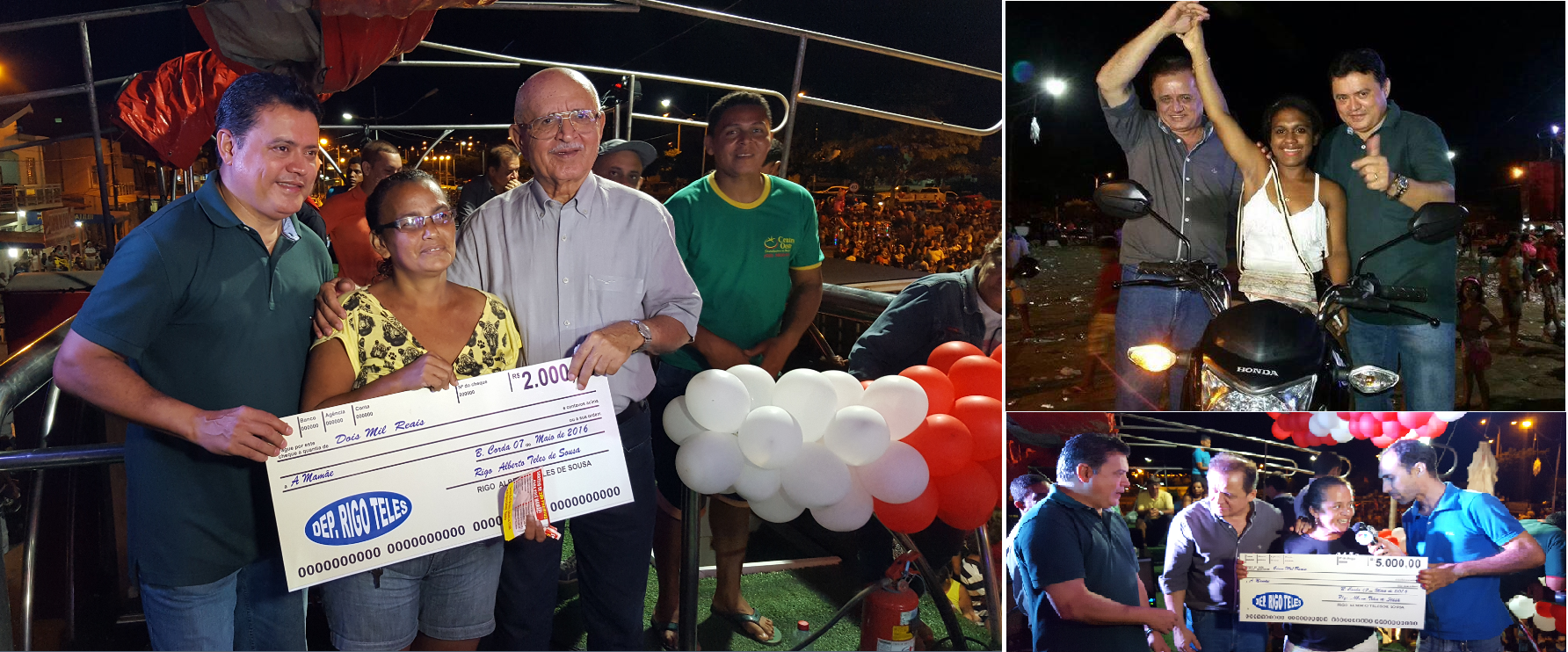 Rigo Teles promove mega festa para milhares  de mães de Barra do Corda