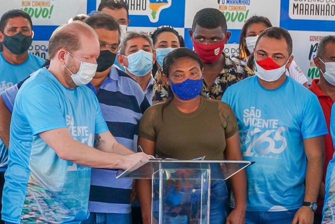 Othelino comemora obras entregues a São Vicente Férrer no aniversário da cidade