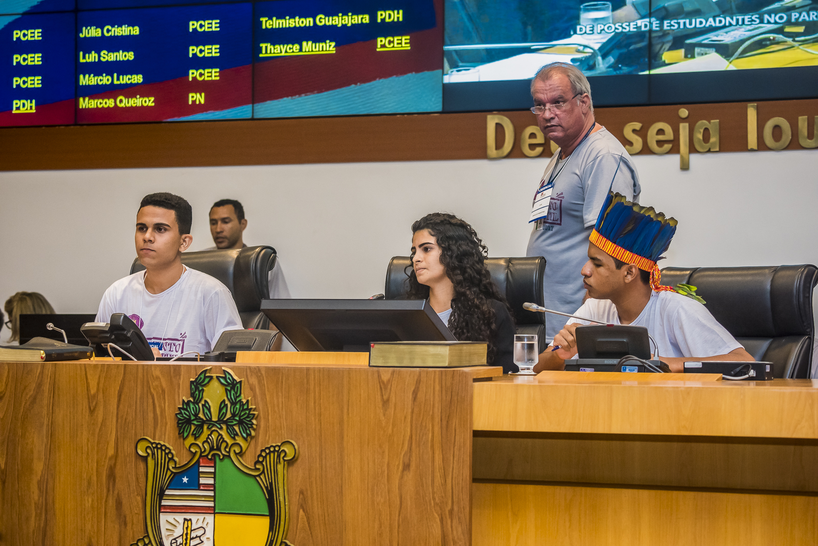 Anunciados nomes dos estudantes que participarão do programa Parlamento Estudantil 2019