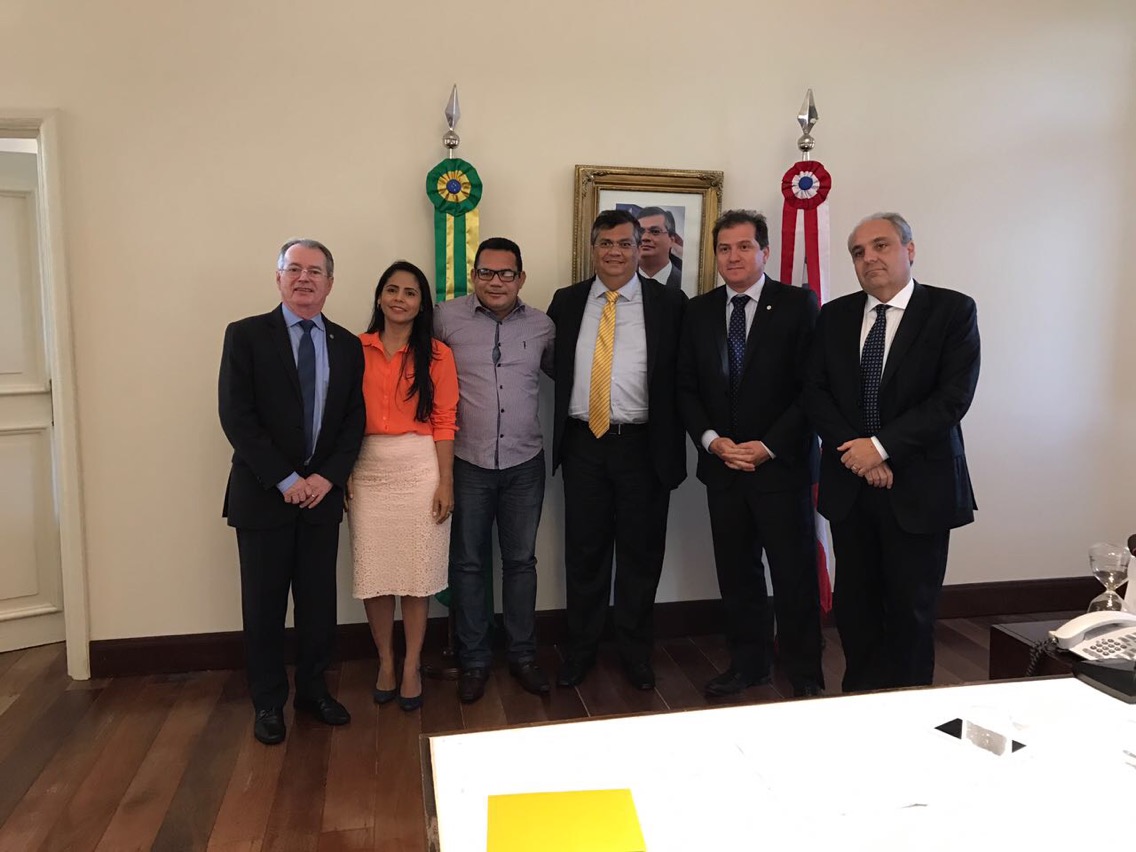 Em encontro com o governador, Levi Pontes e prefeito de Santa Quitéria discutem melhorias
