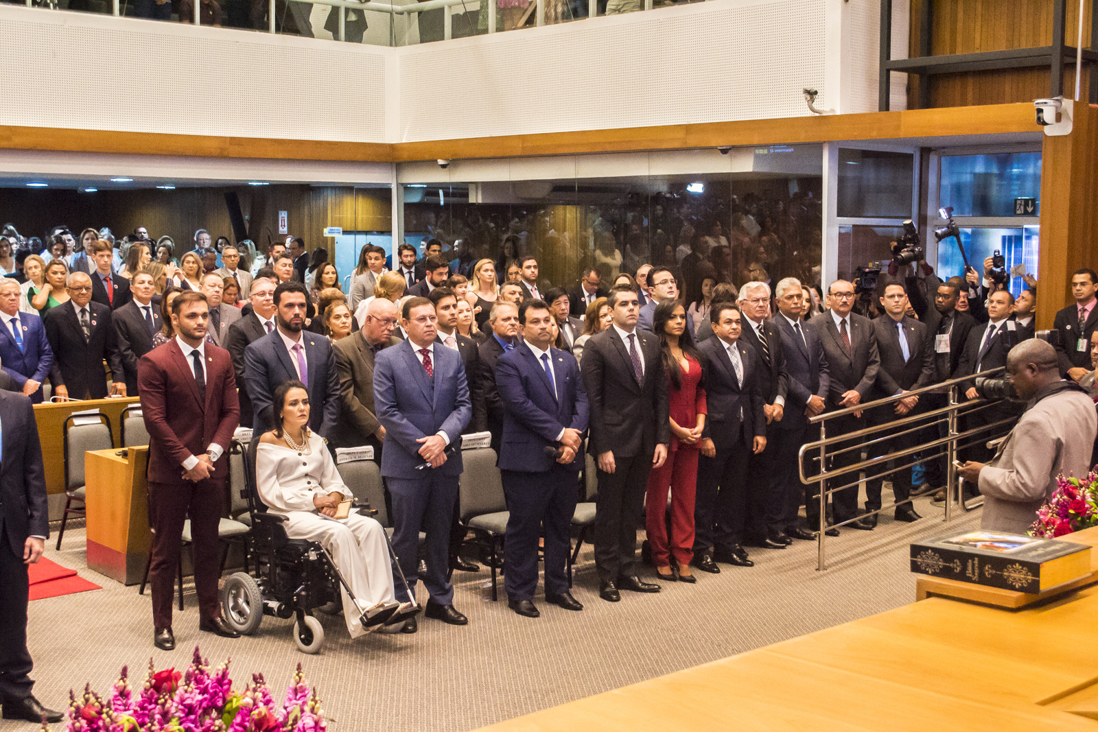 Deputados tomam posse para a 19Âª Legislatura da Assembleia Legislativa