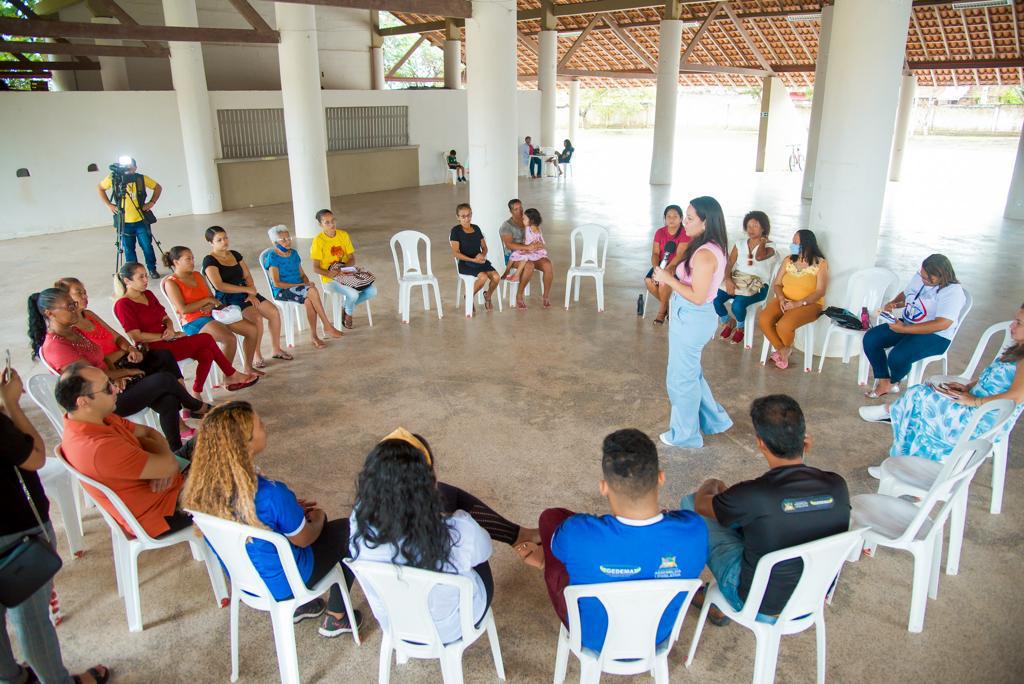 Gedema apresenta projeto “Mulher Empreendedora” para mães da comunidade do Maiobão