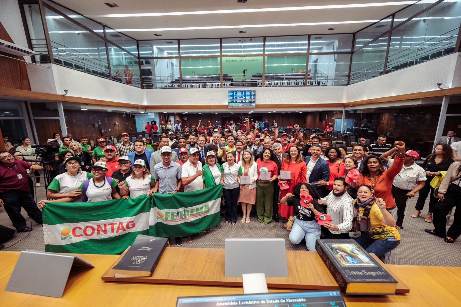 Plenário Nagib Haickel ficou lotado de trabalhadores rurais, jovens do campo e assentados da reforma agrária 