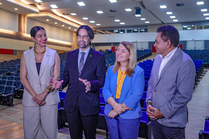 Iracema Vale e presidente da Unale alinham realização do I Seminário Nacional de Legisladoras em São Luís