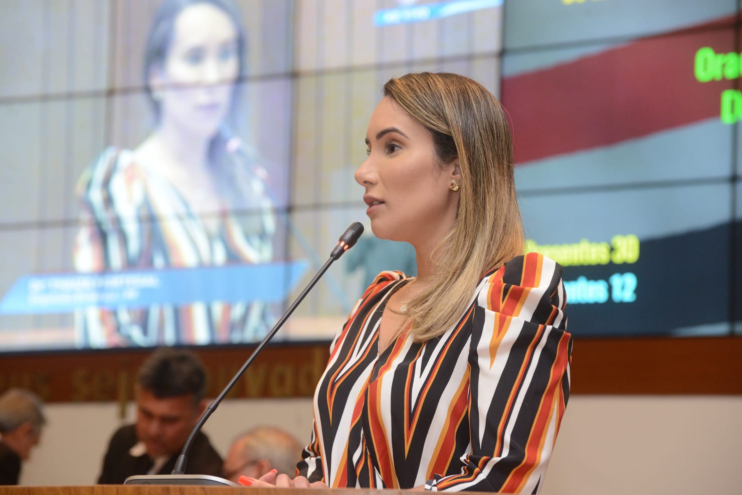 Thaiza Hortegal emociona com discurso em nome das vítimas de acidentes de trânsito