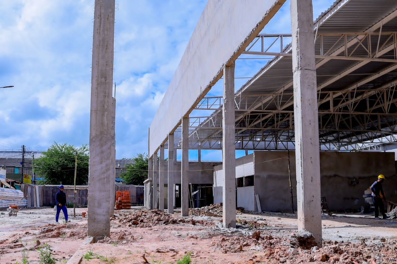 O Teminal Rodoviário de Bacabal passa por obras de reformas e ampliação 