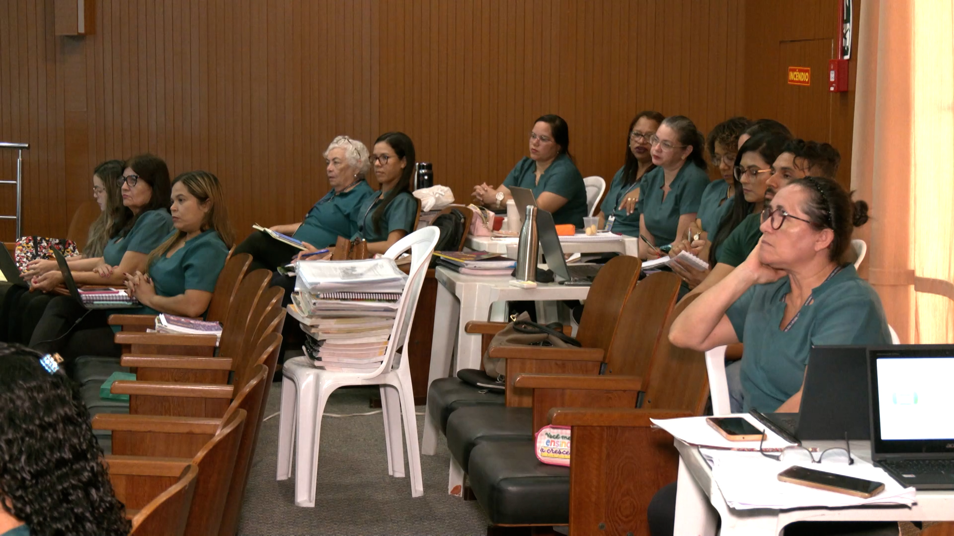 Foram realizadas programações voltadas ao corpo docente para planejamento das ações a serem desenvolvidas ao longo do ano letivo na instituição