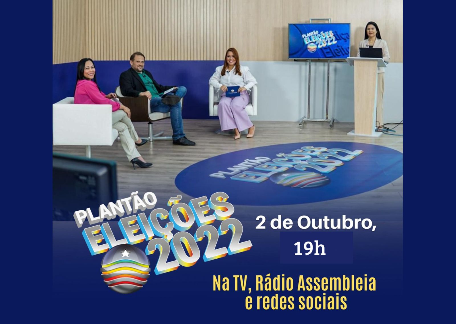 Programa terá apresentação de Ely Coelho e comentários da diretora adjunta de Comunicação da Alema, jornalista Silvia Tereza; da subdiretora de TV e Rádio da Alema, Glaucione Pedrozo; e do coordenador de Jornalismo da TV Assembleia, Fábio Cabral 