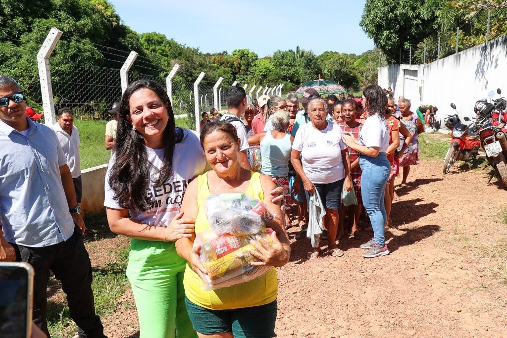 Dezenas de famílias foram beneficiadas com as doações arrecadadas pelo Gedema