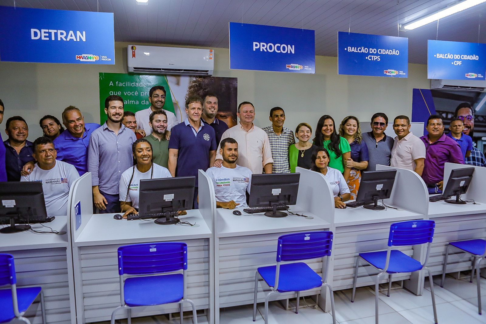 Inauguração de unidade do VIVA/Procon em Urbano Santos, entregue pelo governador Carlos Brandão 