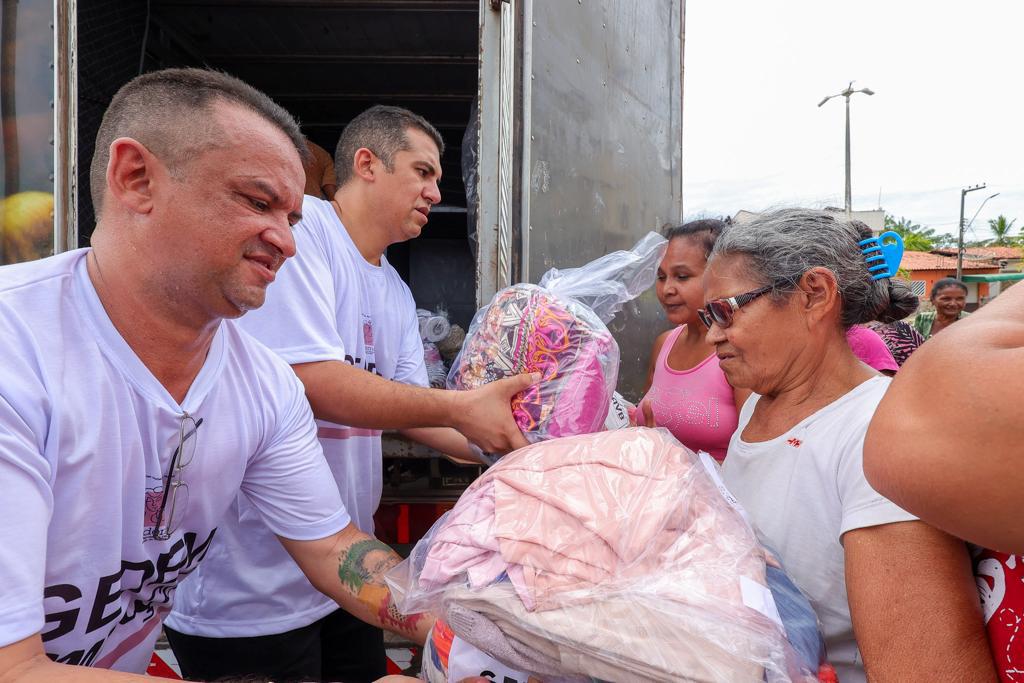 Em Alto Alegre do Pindaré, Gedema conclui entrega de donativos da campanha “SOS Chuvas”