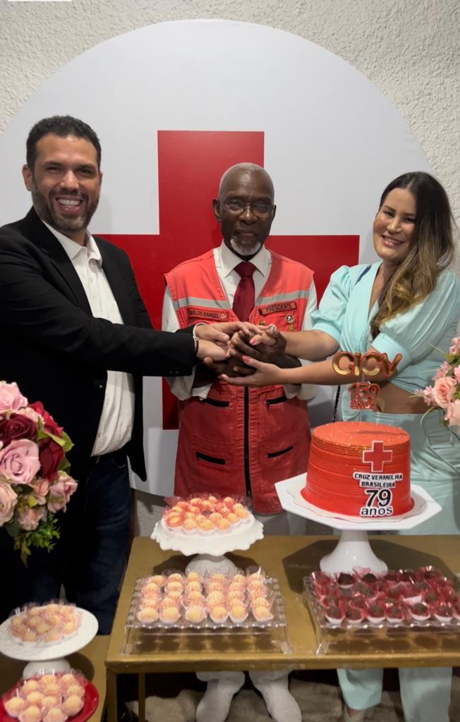 Fabio Macedo celebra 79 anos da Cruz Vermelha no Maranhão