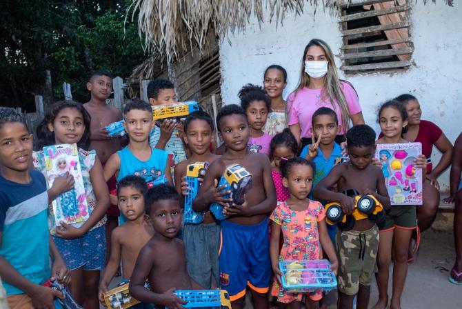 Gedema Solidário realiza ação social natalina em povoados de Pinheiro