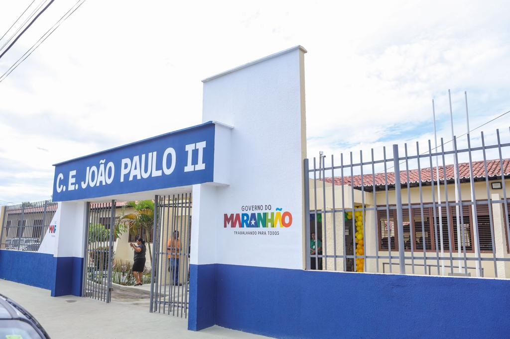 O Centro Educacional João Paulo II passou por reforma geral para melhoria da estrutura física e do ensino na unidade