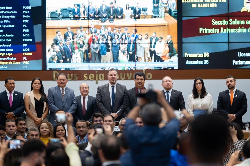 Celebração homenageou os vice-prefeitos e vice-prefeitas do Maranhão, em sessão solene no Plenário Nagib Haickel 