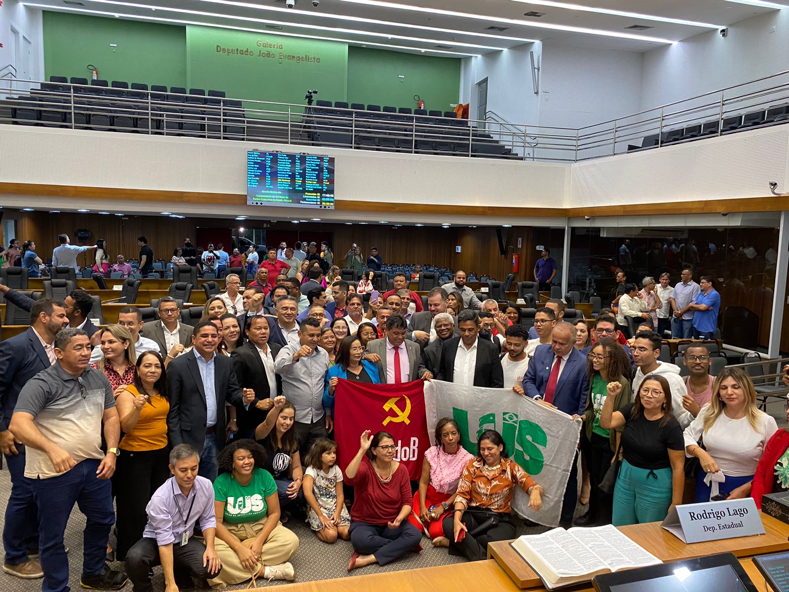 Evento contou com a presença de autoridades e militantes do PCdoB de diversas regiões do Maranhão