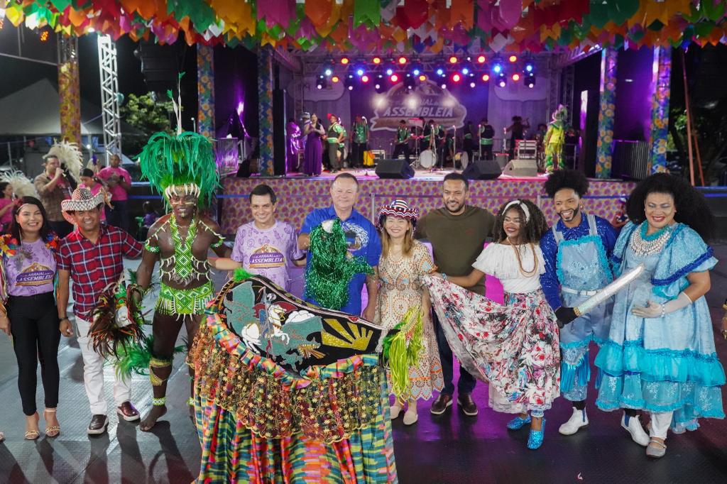 Governador Brandão participa da noite de encerramento do Arraial da Assembleia