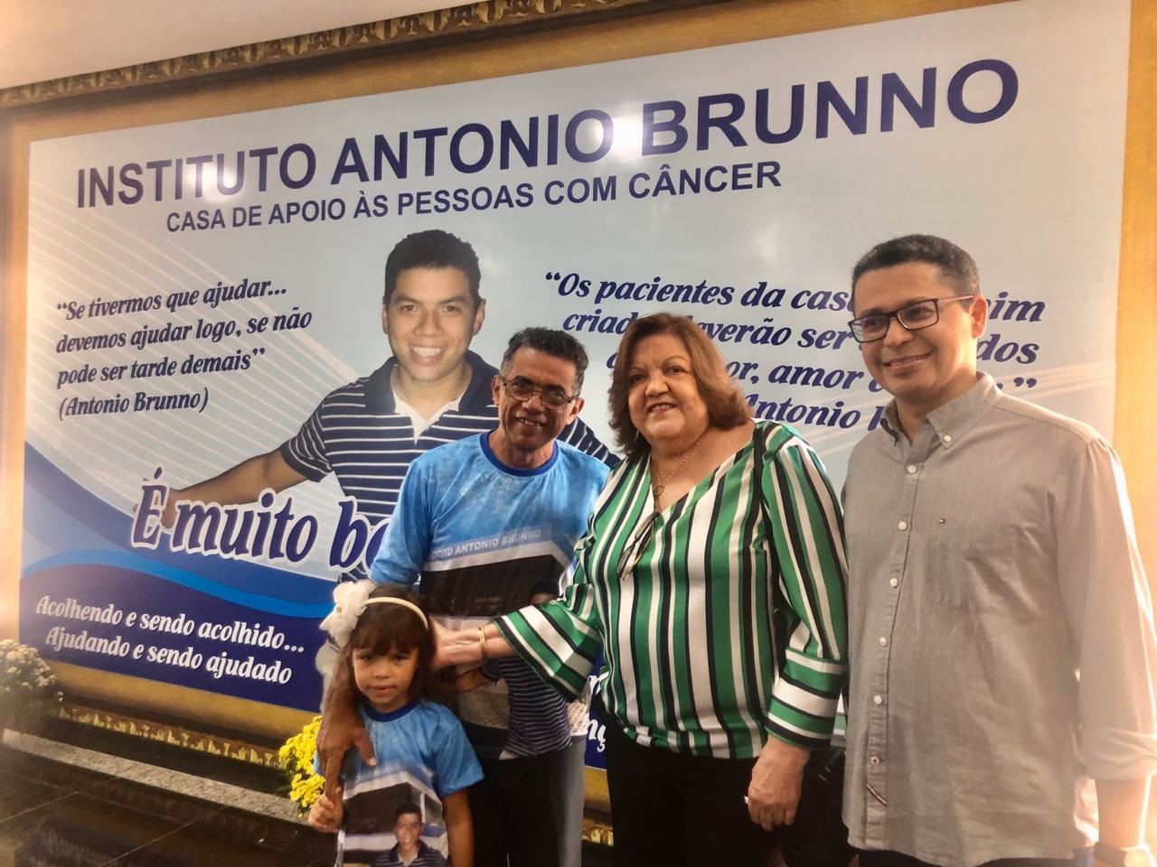 Deputada Cleide Coutinho participa de inauguração da nova sede da Fundação Antonio Brunno