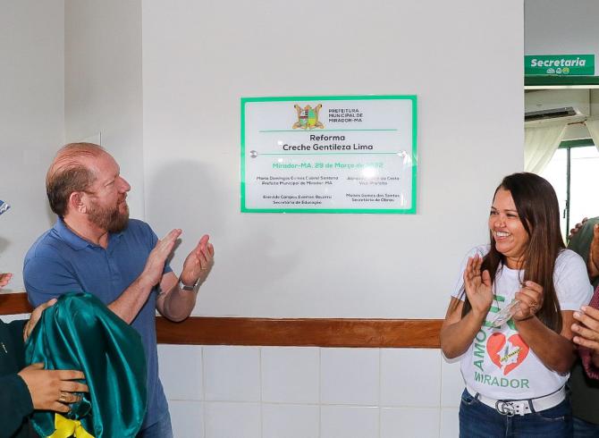 Othelino prestigia festividades pelo aniversário de Mirador com entrega de obras