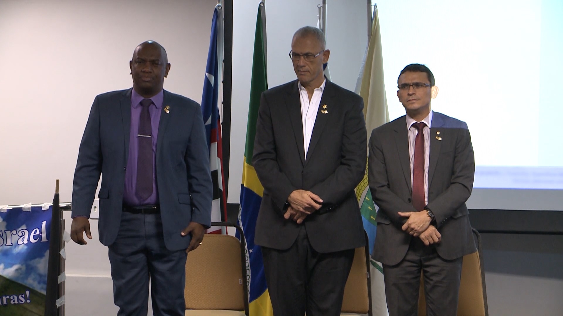 Cabo Campos recepciona embaixador em evento comemorativo aos 70 anos de Israel