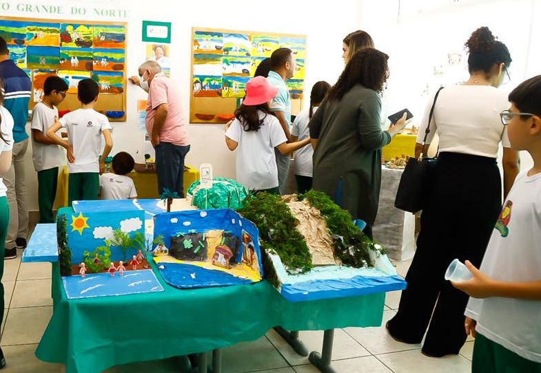Estudantes mostraram trabalhos diversos dentro da temática ‘Tradições Nordestinas’