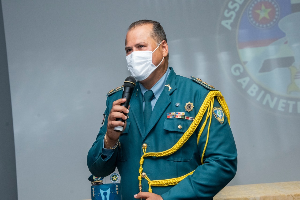 Coronel Jinkings agradeceu ao presidente Othelino pelo apoio ao trabalho realizado ao longo do ano pelo Gabinete Militar
