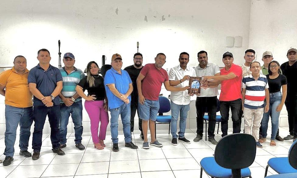 Júnior Cascaria reúne-se com diretoria do Parque João do Vale em prol do desenvolvimento de Pedreiras