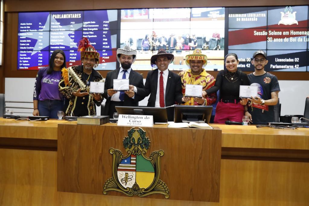 Assembleia Legislativa homenageia os 30 anos do Boi da Lua em sessão solene