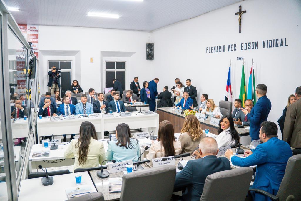 Sessão solene marca abertura dos trabalhos da ‘Assembleia Itinerante’ em Caxias