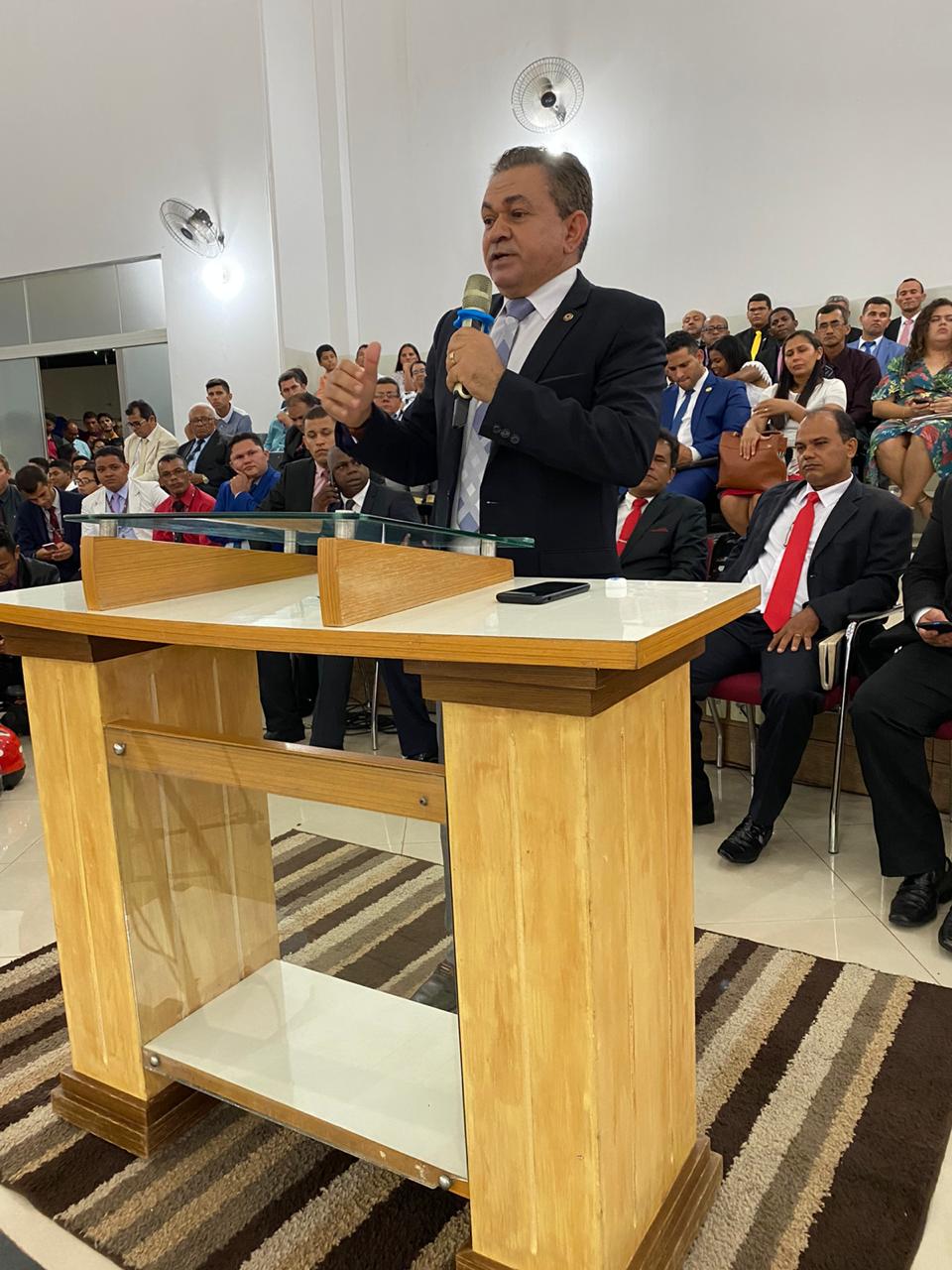Antônio Pereira prestigia convenção da Assembleia de Deus em Açailândia 