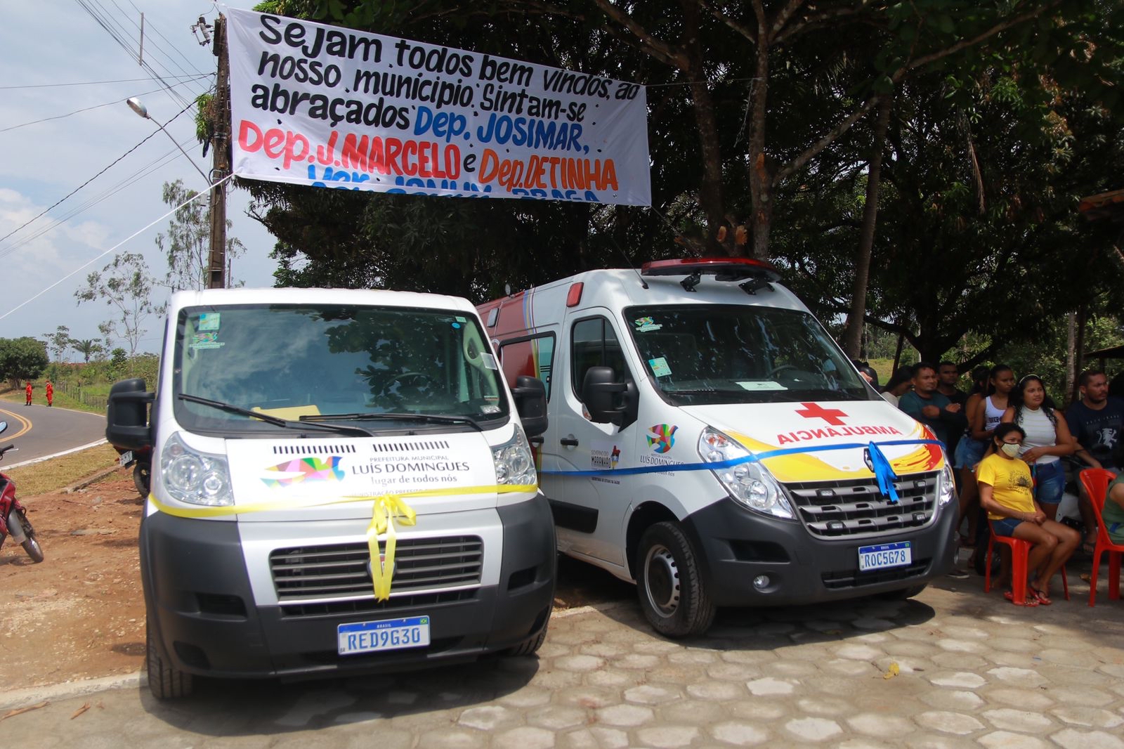 Município de Luís Domingues recebeu uma ambulância e um furgão PAA