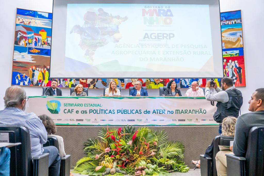 Iracema Vale participa da abertura do Seminário sobre o CAF e Políticas Públicas de Ater no Maranhão