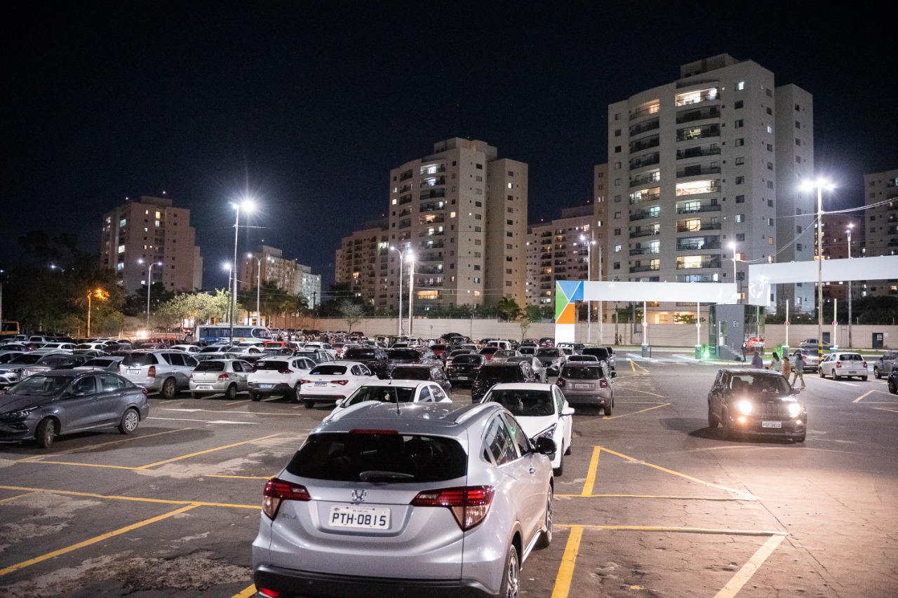 Estacionamento do Multicenter Sebrae, ao lado da Alema, está à disposição do público que visita o 