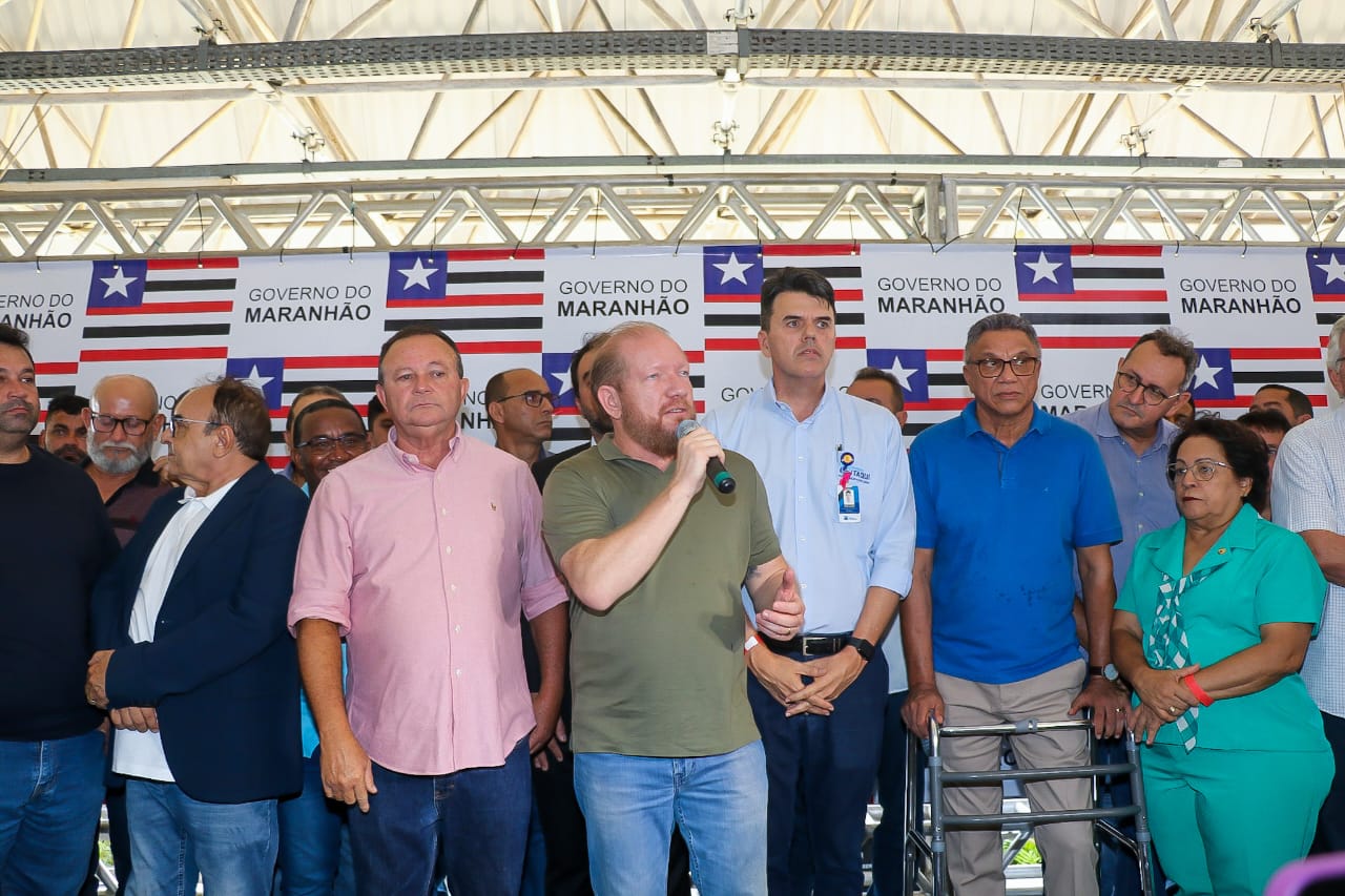 Em seu pronunciamento, o presidente da Assembleia destacou a importância da obra, principalmente para a Baixada maranhense