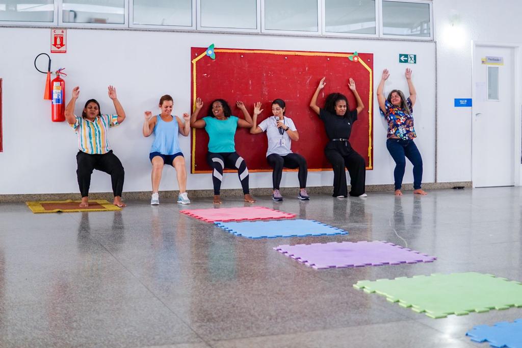 Exercícios funcionais serão realizados todas as terças e quintas-feiras, das 17h às 18h, na Creche-Escola Sementinha