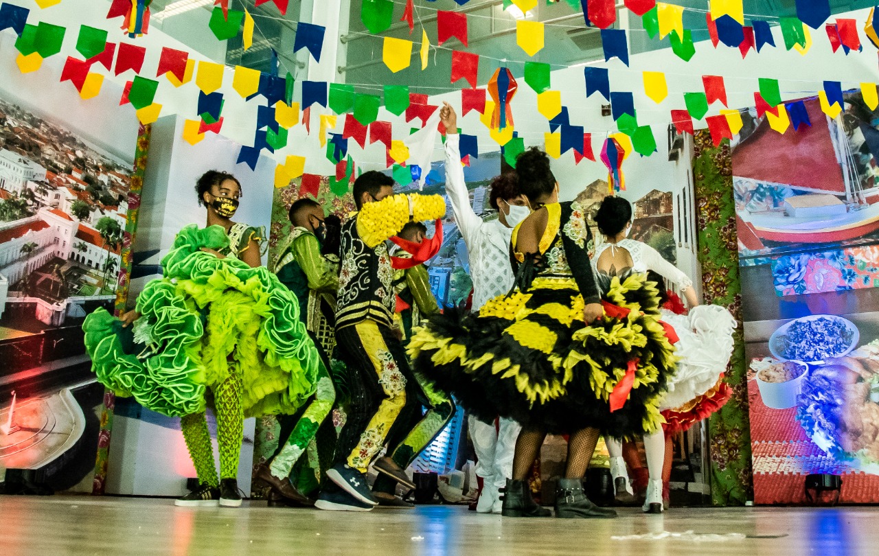 A Quadrilha Mocinha do Sertão é outra atração do evento, que vai encantar os telespectadores com seu bailado e animação 