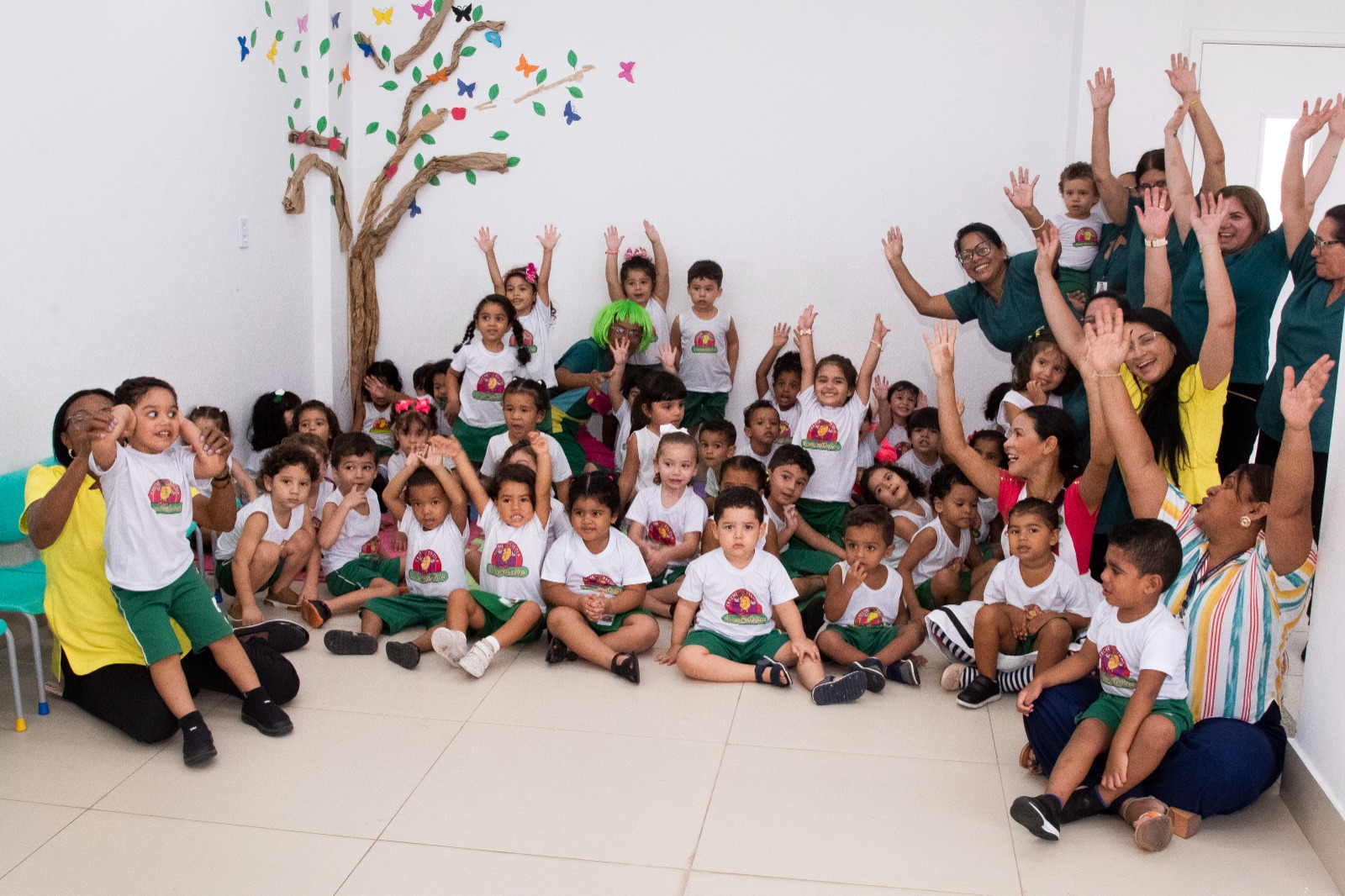 Alunos da Sementinha comemoraram o Dia do Estudante de forma bastante divertida e criativa 