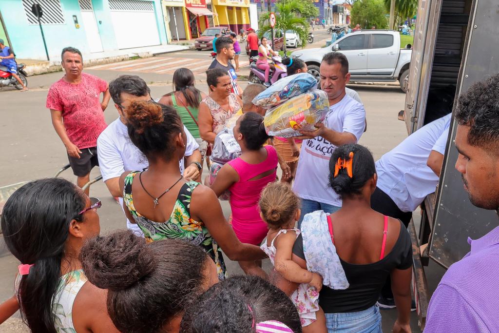 Moradores atingidos por enchentes em Alto Alegre do Pindaré foram beneficiados por campanha “SOS Chuvas”, do Gedema