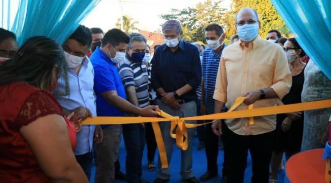 Pastor Cavalcante prestigia inauguração de creche em Cidelândia